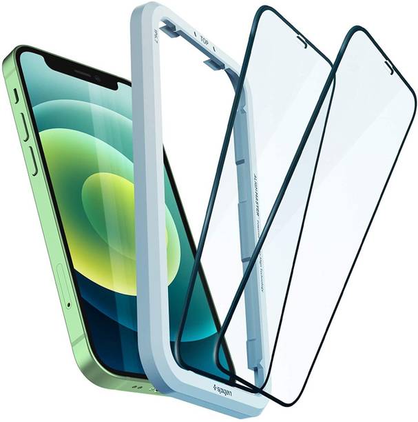 Spigen Tempered Glass Guard for Apple iPhone 12 mini (Pack of 2)