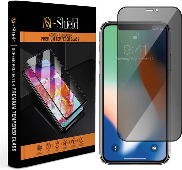 MS-Shield Tempered Glass Guard for Apple iPhone X
