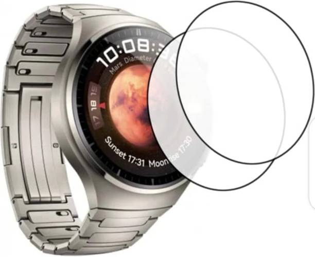 KHWABEEDA Tempered Glass Guard for HUAWEI WATCH GT 4 PRO SMART WATCH TEMPERED GLASS ( PACK OF 2)