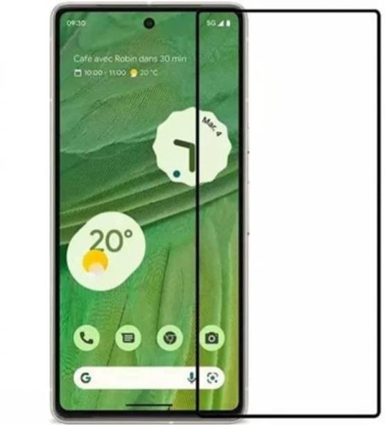 milestone mobile accessories Tempered Glass Guard for Google Pixel 7 Advanced HD+Full Glue 9h Edge To Edge(High Definition)