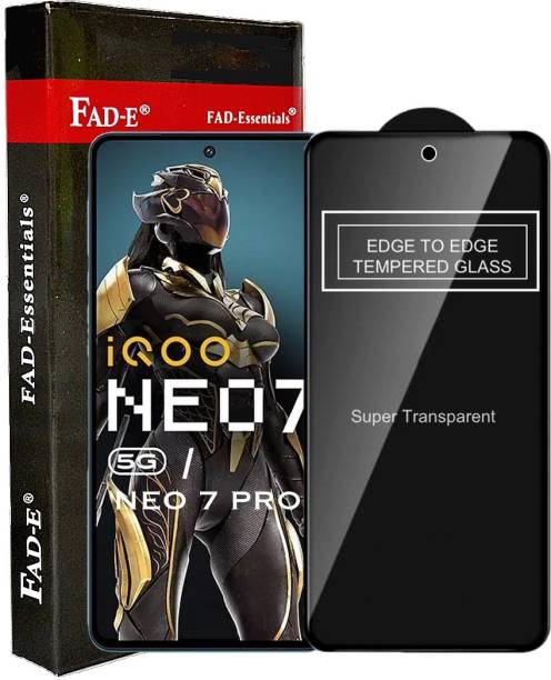 FAD-E Tempered Glass Guard for iQOO Neo 7 5G (2023), IQOO Neo 7 Pro 5G