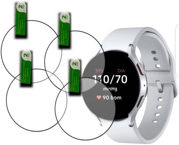 ZIDZEE Tempered Glass Guard for SAMSUNG GALAXY WATCH 6 LTE SMARTWATCH TEMPERED GLASS ( PACK OF 4)