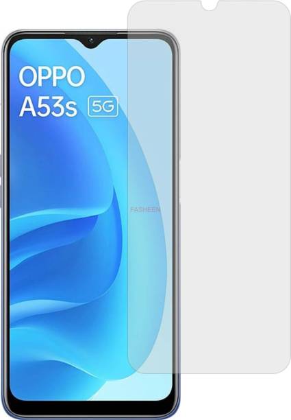 Fasheen Tempered Glass Guard for OPPO A53S 5G CPH2321 (Flexible & Shatterproof)