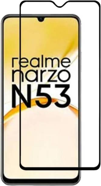 Heatmor Tempered Glass Guard for Realme Narzo N53, Narzo N53