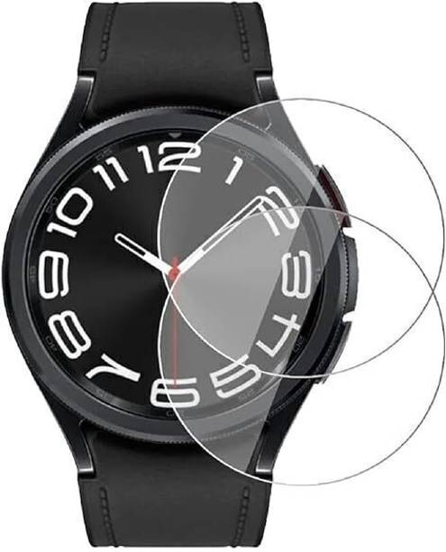 YOUTH MOBI Tempered Glass Guard for Screen Protector for Samsung Galaxy Watch 6 Classic (43mm) (1.3" inch) Easy Installation Kit