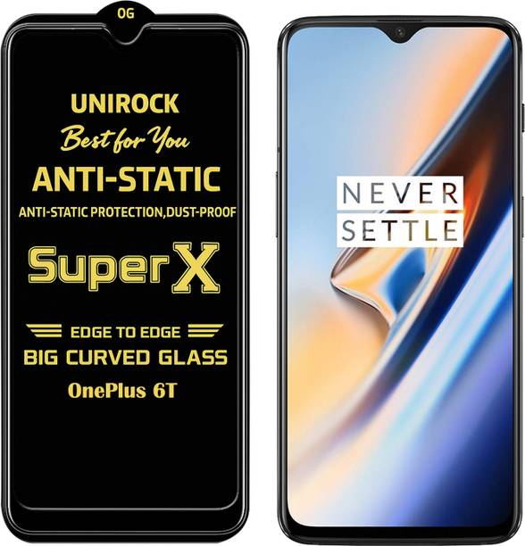 Unirock Tempered Glass Guard for OnePlus 6T