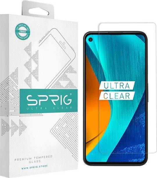 Sprig Tempered Glass Guard for realme 7 Pro, Realme 7 Pro, 7 Pro