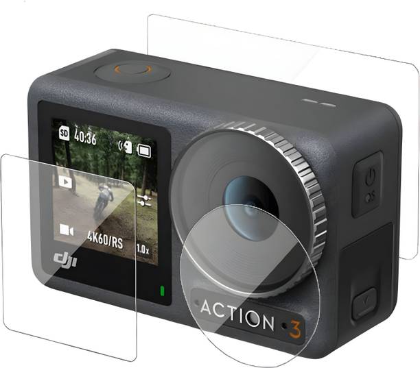 OHAYO Tempered Glass Guard for For DJI Osmo Action 3
