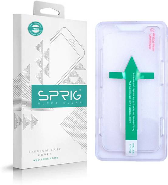 Sprig Tempered Glass Guard for APPLE iPhone 14, iPhone 14, (Arrow Applicator)