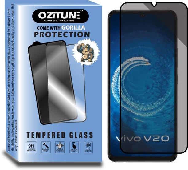 OZitune Tempered Glass Guard for Vivo V20 5G Privacy Screen Protector