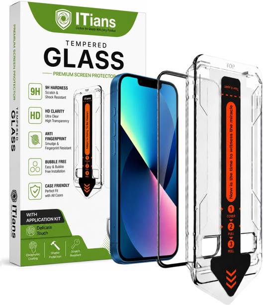 ITIANS Tempered Glass Guard for Apple iPhone 13