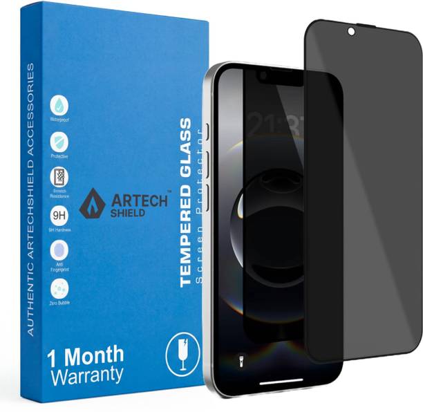 ARTECHSHIELD Tempered Glass Guard for Apple iPhone 12/12 Pro Privacy