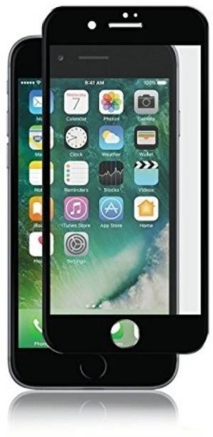 Gtel Tempered Glass Guard for 5.50 inch 11D Full Glue Gorilla Apple iPhone 8 Plus Full Coverge Scratch Resistent 9H Hardness Black