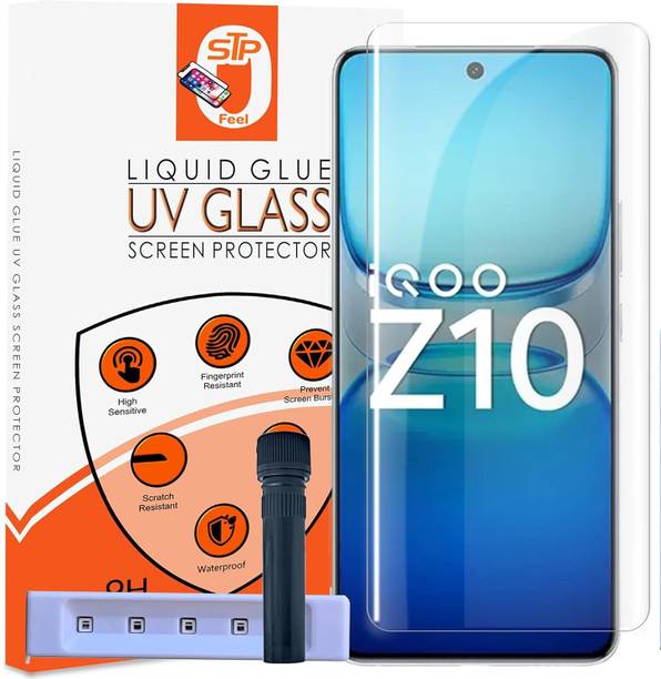 Shuotech Edge To Edge Tempered Glass for iQOO Z10 5G, Gorilla Glass Screen Guard for IQOO Z10 5G