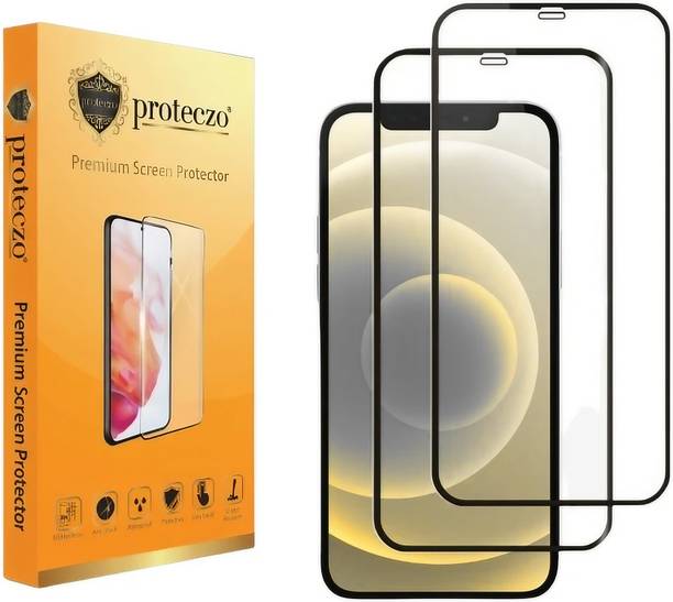 Proteczo Tempered Glass Guard for Apple IPhone 12 Pro, IPhone 12 Pro