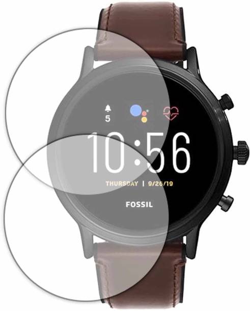 Azqi Tempered Glass Guard for Fossil Gen 5 Carlyle