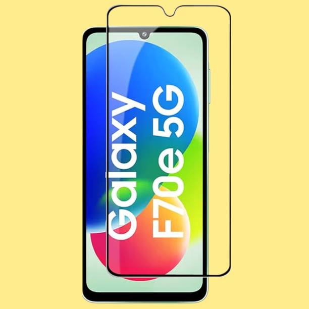GORILLA FIVE Tempered Glass Guard for Samsung Galaxy F70e 5G ( Primium Quality Glass )