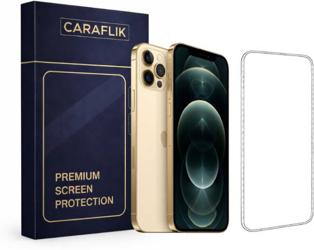 caraflik Tempered Glass Guard for APPLE IPHONE 12 PRO BORDERLESS DIAMOND CUT FLAYR TEMPERED GLASS
