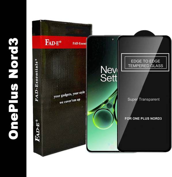 FAD-E Tempered Glass Guard for OnePlus Nord 3, OnePlus Nord3, OnePlus Nord 3 5G