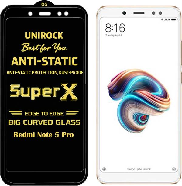 Unirock Tempered Glass Guard for Mi Redmi Note 5 Pro