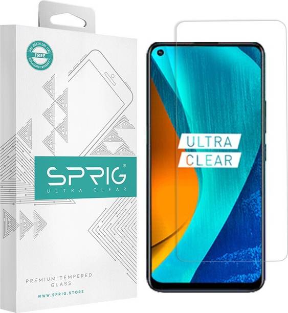 Sprig Tempered Glass Guard for realme 7 Pro, Realme 7 Pro, 7 Pro