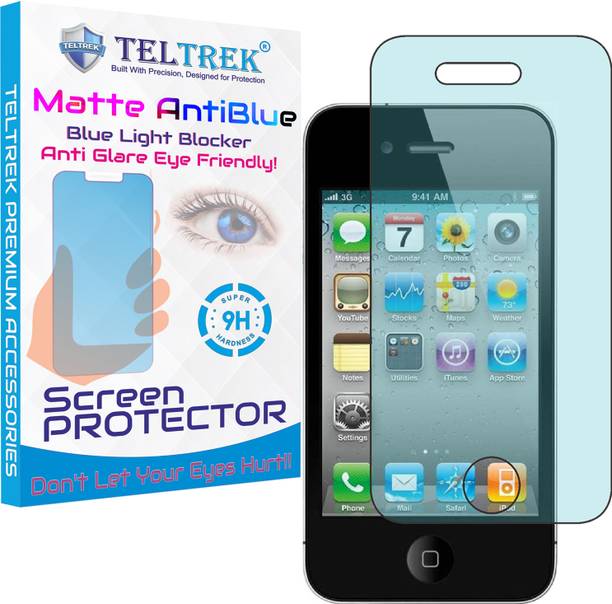 TELTREK Tempered Glass Guard for iPhone 4S (Anti Blue Light)