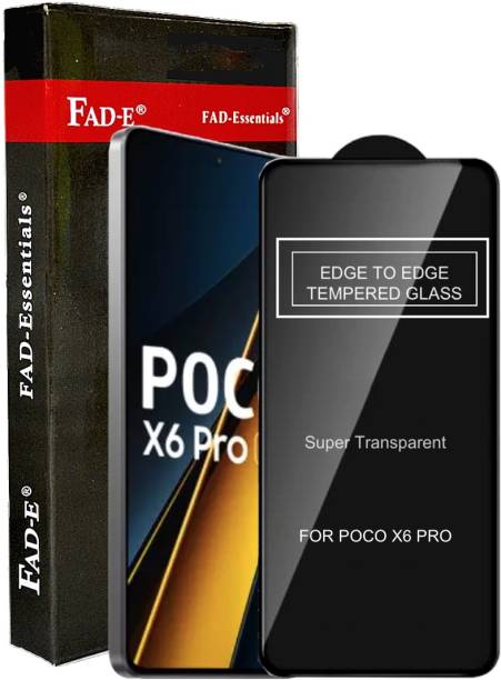 FAD-E Tempered Glass Guard for POCO X6 PRO 5G, POCO X6 PRO