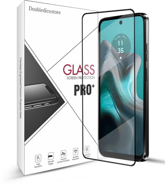 Doubledicestore Tempered Glass Guard for Motorola Moto G34 5G