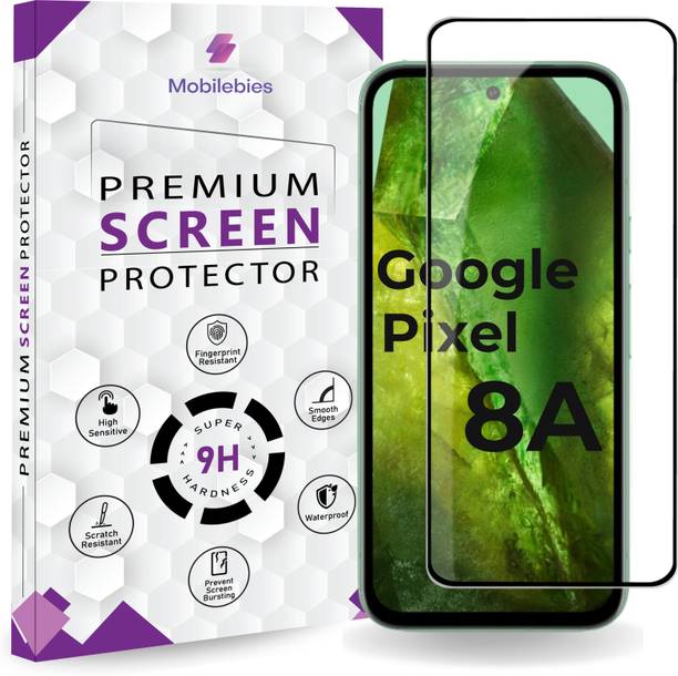 Mobilebies Tempered Glass Guard for Google Pixel 8A OG Premium Screen Protector