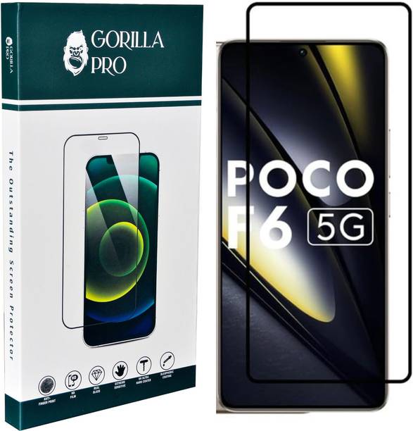 GORILLA PRO Tempered Glass Guard for POCO F6 5G