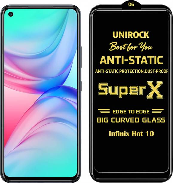 Unirock Tempered Glass Guard for Infinix Hot 10