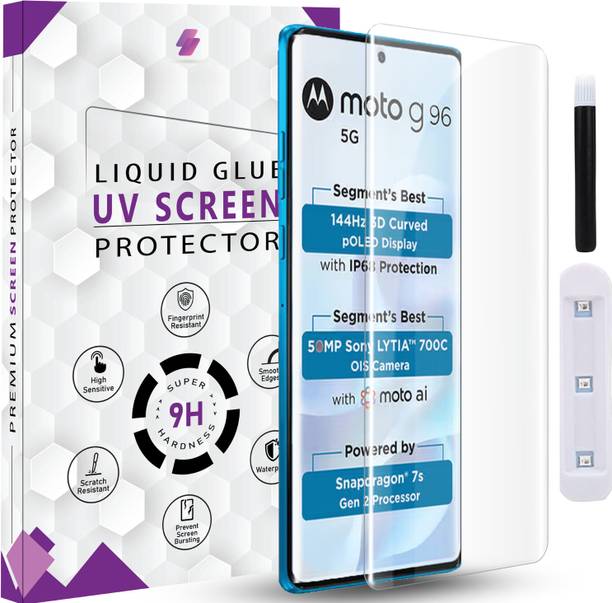 Mobilebies Tempered Glass Guard for Motorola G96 5G Pre...