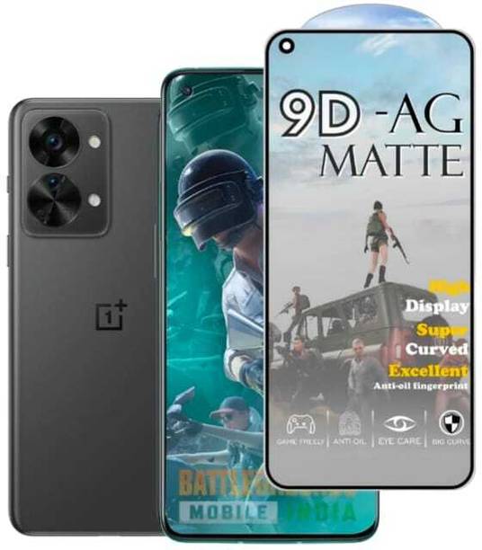 FAIYER BEAT Tempered Glass Guard for Premium matte Tempered Glass For oneplus nord 2T 5g(matte finish,Pack Of 1) Advanced gaming matte Full Screen Coverage Screen Protector for oneplus nord 2T 5g
