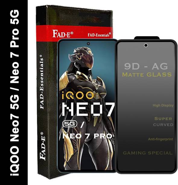 FAD-E Tempered Glass Guard for iQOO Neo 7, iQOO Neo 7 Pro 5G