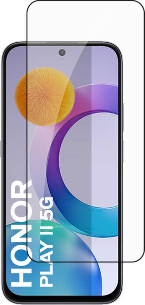 SOMTONE Tempered Glass Guard for Honor Play11 5G FRONT | Edge to Edge Screen Protector Guard | 9H Hardness | Edge to Edge | Bubble Free | HD Clear | Fingerprint Compatible | Case friendly