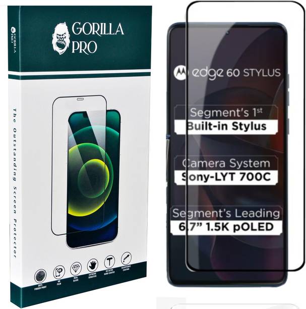 GORILLA PRO Tempered Glass Guard for MOTOROLA Moto Edge 60 Stylus 5G