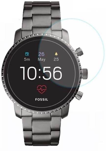MUTAALI Tempered Glass Guard for Fossil Q Explorist HR (Gen 4)
