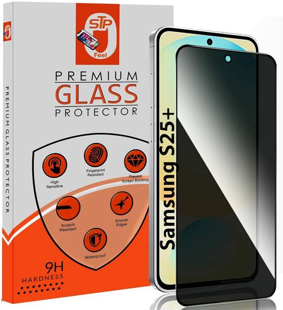 Maxboost Tempered Glass Guard for Samsung Galaxy S25 Plus 5G Privacy Screen Protector Guard with Easy Installation Kit