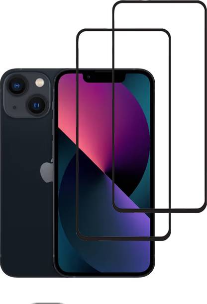 MOBIGRID Tempered Glass Guard for APPLE IPHONE 13 MINI, Full Screen Coverage (Edge to Edge), Military-Grade, 9H hardness, Bubble Free