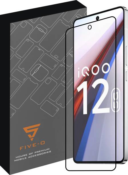 FIVE-O Tempered Glass Guard for iQOO 12 5G, iQOO 9 Pro 5G