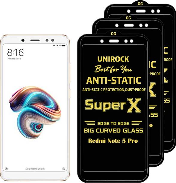 Unirock Tempered Glass Guard for Mi Redmi Note 5 Pro