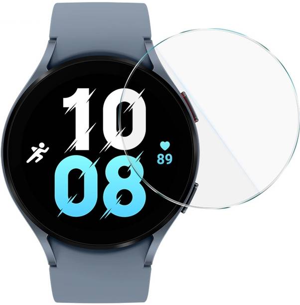YOUTH MOBI Tempered Glass Guard for Samsung Galaxy Watch 4 / Watch 5 (44Mm) Anti-Scratch Screen Protector, Excellent Fit Long Service Protections, Easy To Install