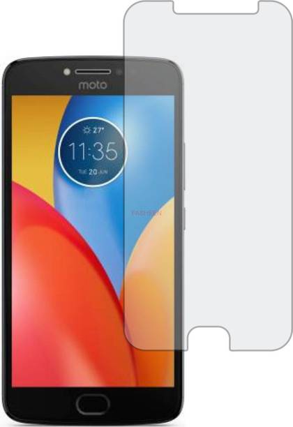 Fasheen Tempered Glass Guard for MOTO E4 PLUS (Flexible & Shatterproof)