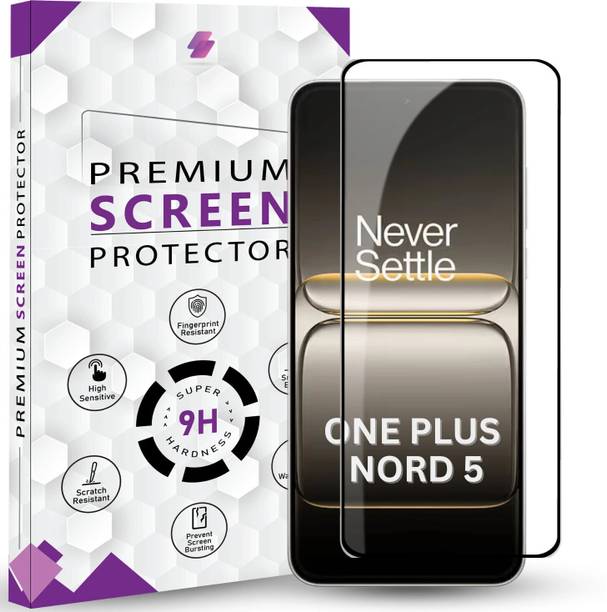 Qoisa Tempered Glass Guard for Oneplus Nord 5 5G Elite Screen Protector Guard with Easy Installation Kit