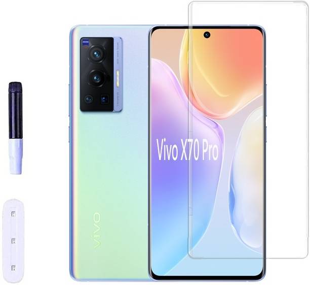 TechWings Tempered Glass Guard for Vivo X70 Pro, Uv High Quailty Glass