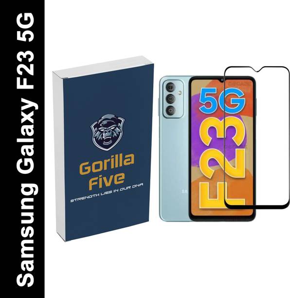 GORILLA FIVE Tempered Glass Guard for : .Samsung Galaxy F23 5G