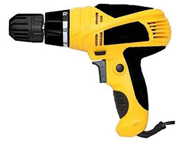 XDLB Industrial Grade Electric Screwdriver with Soft Grip Professional Corded Screw Gun with Steel Chuck & LED Light Collated Screw Gun