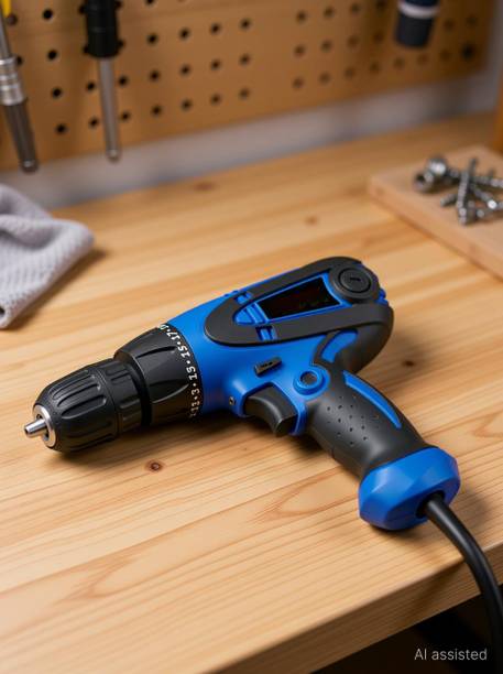 XDLB AB-018- Keyless Chuck Electric Screw Driver MLD Keyless Chuck Electric Screw Driver Cum Drill Machine 10mm Collated Screw Gun