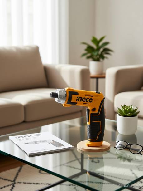 INGCO Type-C Charging Port, with Charger, Screwdriver Bits, Carrying Bag, Type-C Charging Port, with Charger, Screwdriver Bits, Carrying Bag, Drywall Screw Gun