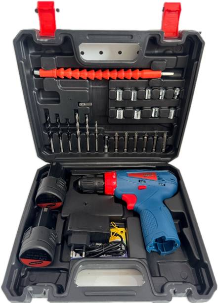 M-TREX HI-FLEX CORDLESS DRILL KIT SET 25 TYPE OF TOOLS & 12V LI-ION BATTERY,CHARGER HF-CL-CD-12 Collated Screw Gun